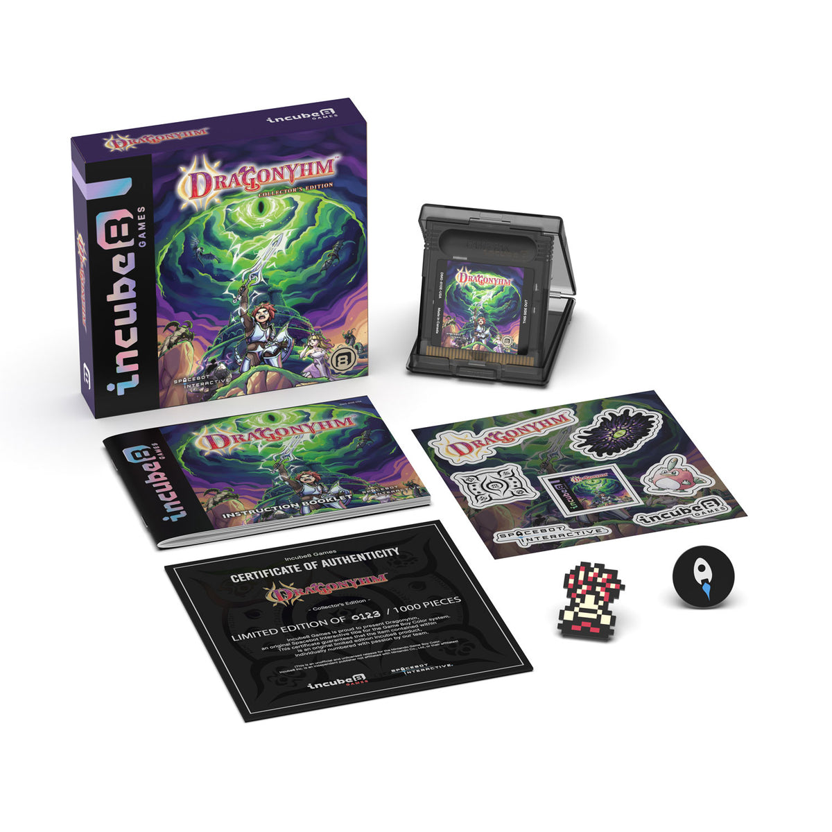 Dragonyhm (GBC) - Limited Collector's Edition – Incube8 Games