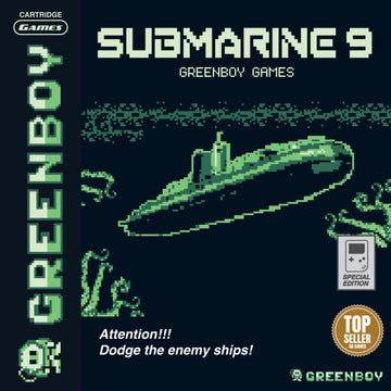 Greenboy Games - Submarine 9 (GB) - Box Cover