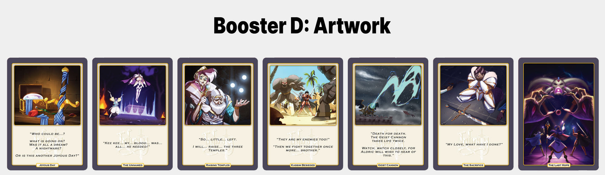 Infinity Collector Cards Pack