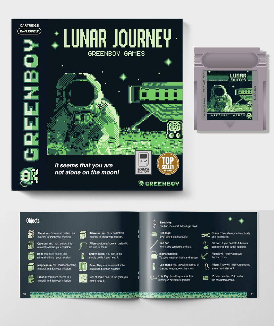 Greenboy Games - Lunar Journey (GB) - 'The Shapeshifter 2' Kickstarter Edition