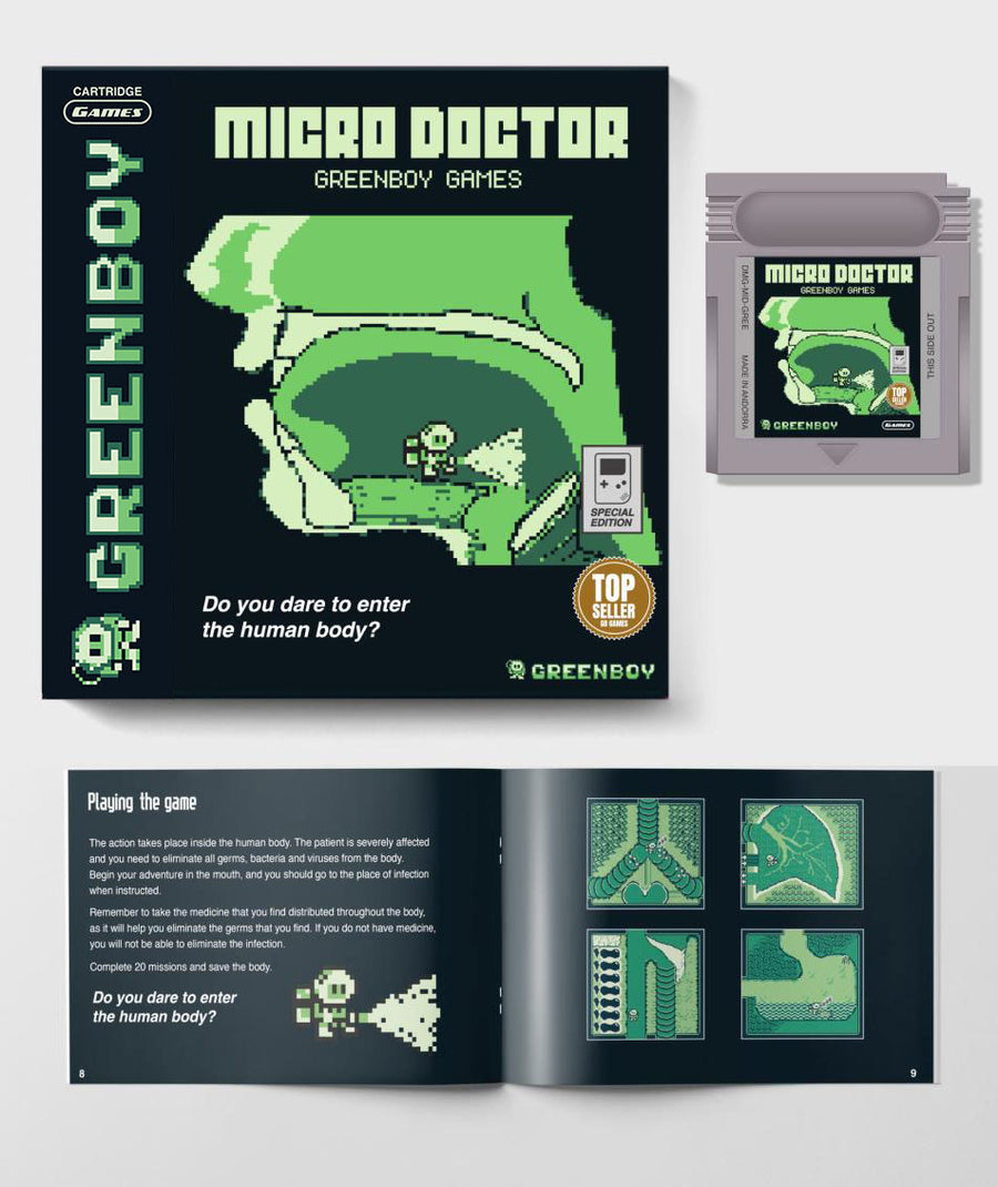 Greenboy Games - Greenboy Micro (GB) - 'The Shapeshifter 2' Kickstarter Edition