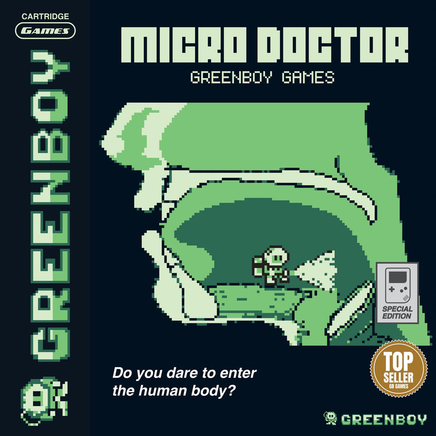Greenboy Games - Micro Doctor (GB) - Box Cover