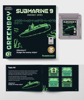 Greenboy Games - Submarine 9 (GB) - 'The Shapeshifter 2' Kickstarter Edition