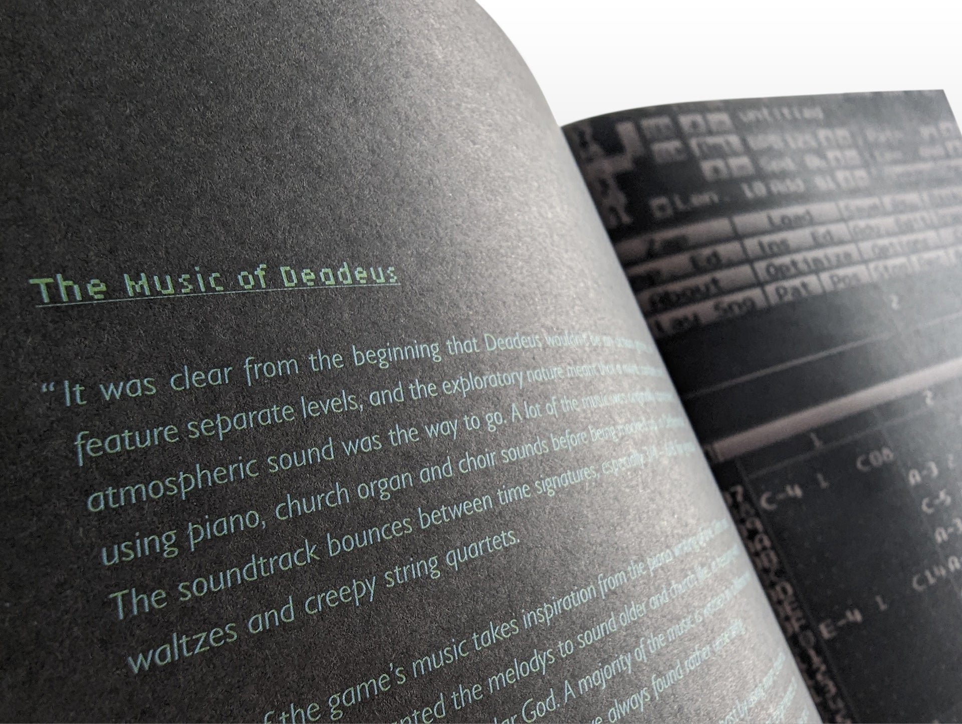 The Art of Deadeus - Book Pages 4