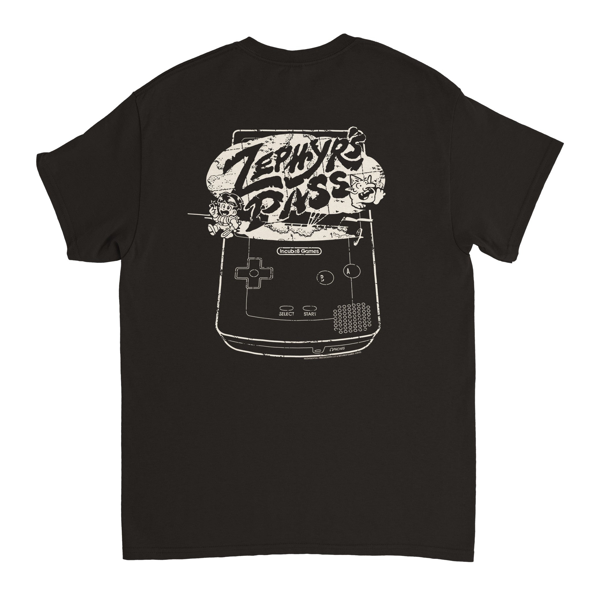 Zephyr's Pass - T-Shirt – Incube8 Games