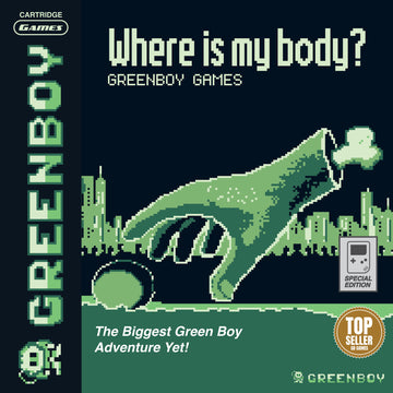 Green Boy Games - Where Is My Body? (GB) - Box Cover